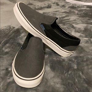 Vans Grey Slip-ons - Mens 10.5